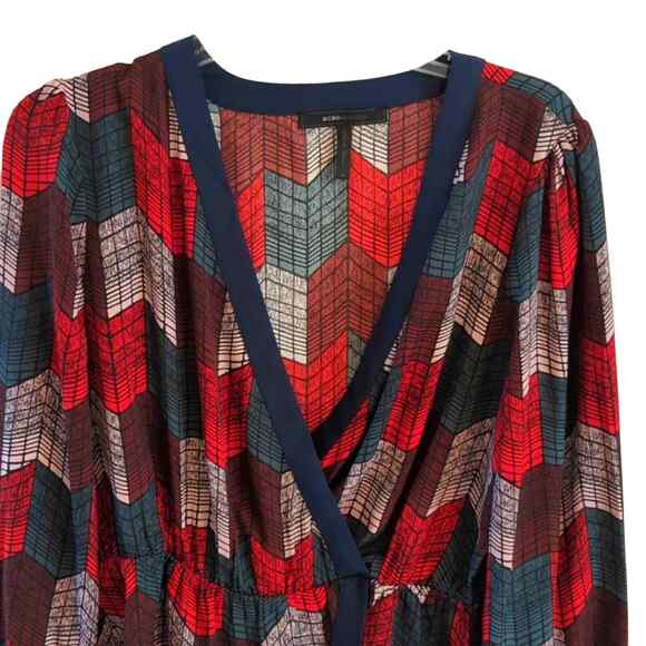 BCBG Max Azria V-Neck Bouse, Medium - Picture 2 of 5